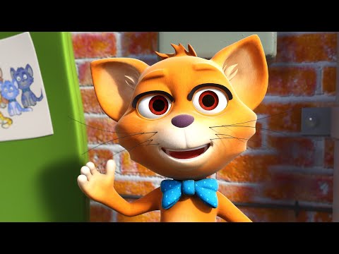Mister Cat + Five Little Friends + Best Kids Songs by LooLoo Kids