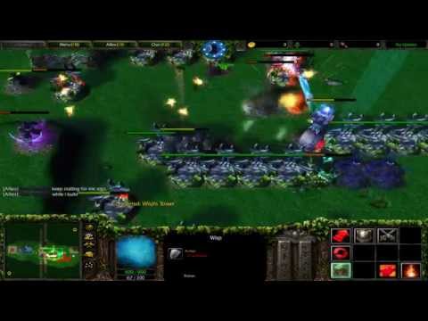 Warcraft 3 TFT - Wisp Wars #1