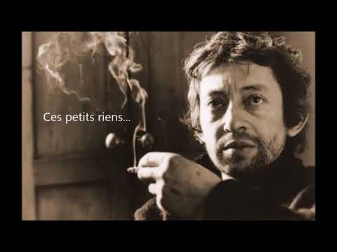 Serge Gainsbourg - Ces petits riens - TV HQ STEREO 1965