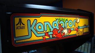 Our Vintage Atari 1982 Kangaroo Arcade Game - Similar to Donkey Kong, But Not As Famous!
