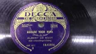 Albert de Booy: Aubade voor Nina. (1939).