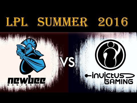 Newbee vs Invictus Gaming - Chinna LPL Summer 2016 Game 2