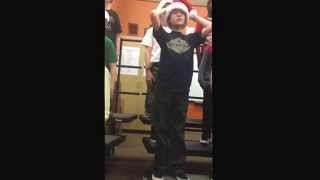 Keegan's Christmas performance