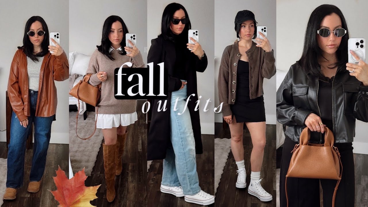 13 casual FALL outfits 2025 🍂 making my pinterest board come to life