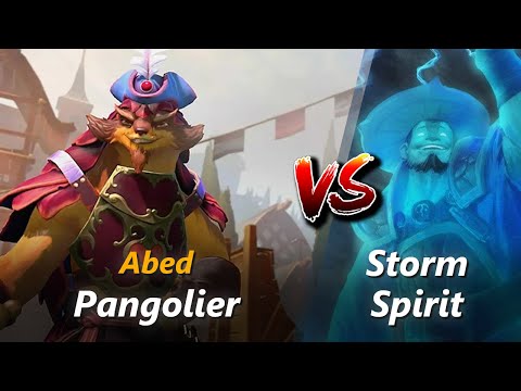 How to Pangolier mid vs Storm Spirit (feat. Abed) | First 10 minutes