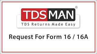 How to request for Form 16 / 16A
