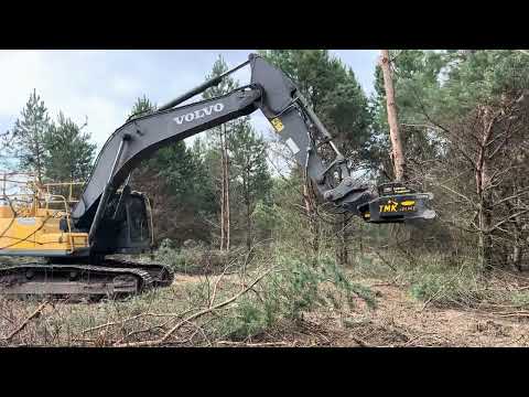 Викорчовувач дерев та пнів. Розліснення полів , садів, чагарників