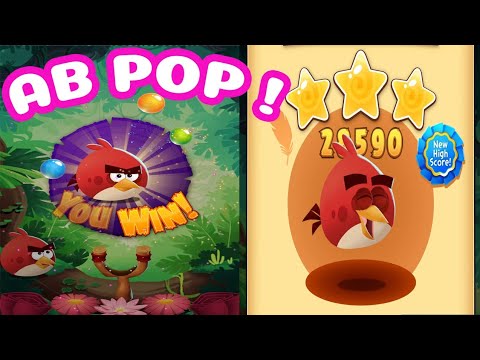Angry Birds POP Bubble Shooter!! Combine and burst colorful bubbles