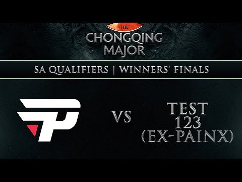 paiN vs test 123 (ex-paiN X) Game 2 - Chongqing Major SA Qualifier: Winners' Finals