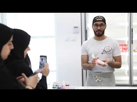 workshop in the basics of decor suppression, with chef Badr Naguib