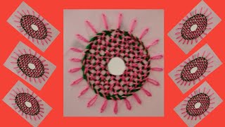 Embroidery circle mirror hand work Design new | ideas Fashion| 2025 video viral.