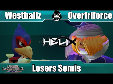 HELIX - Tempo | Westballz (Falco) Vs. Overtriforce (Sheik) - Losers Semis - Melee