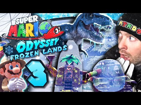 SUPER MARIO ODYSSEY FROZEN LANDS 🥶 #3: Frosty Forest Land & 2 Custom Sub-Areas