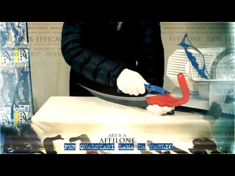 AFFILONE AFFILACOLTELLI AFFILA LAME FORBICI TAGLIAVETRO AFFILATORE MANUALE CON MANICO ERGONOMICO