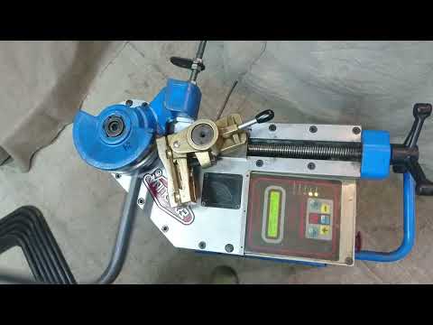 Гибка круглой трубы, Ercolina MB42. рабочий процесс, серийое изготовление деталей.