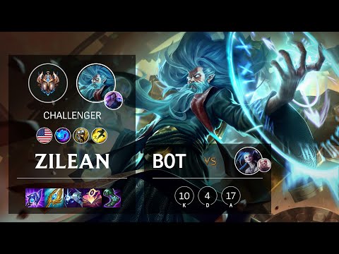 Zilean Bot vs Jinx - NA Challenger Patch 11.24b