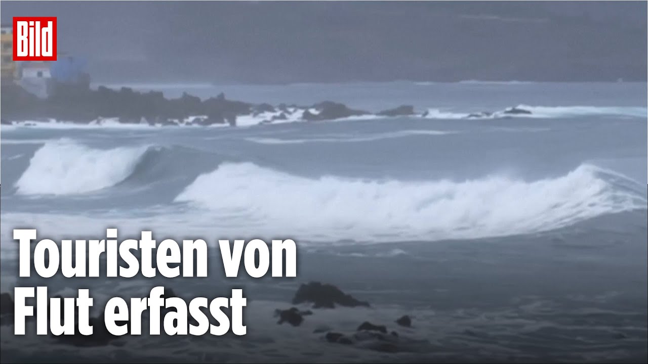 Teneriffa: Riesenwelle reißt mehrere Menschen ins Meer – drei Tote