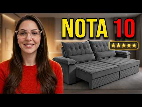 5 Sofás Retráteis Cinza para uma decoração moderna e elegante