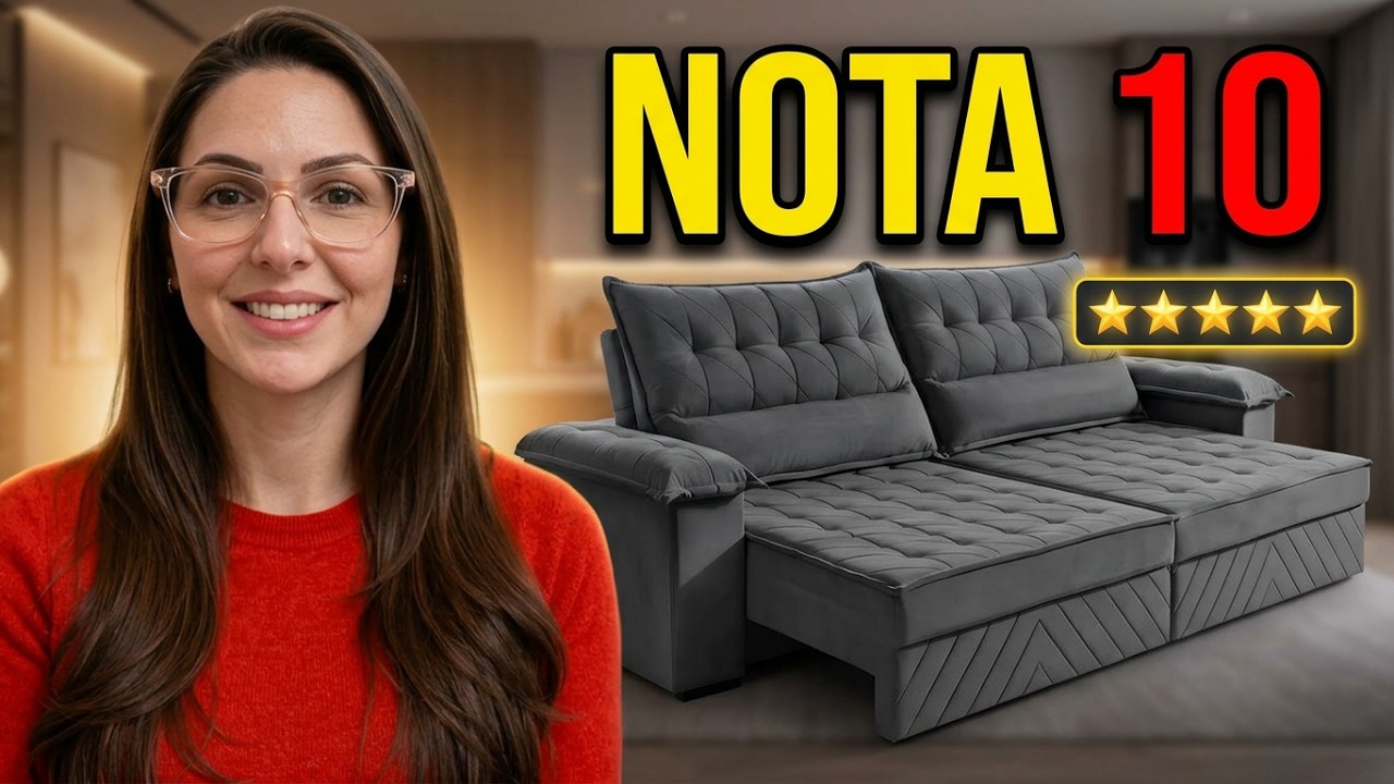 5 Sofás Retráteis Cinza para uma decoração moderna e elegante