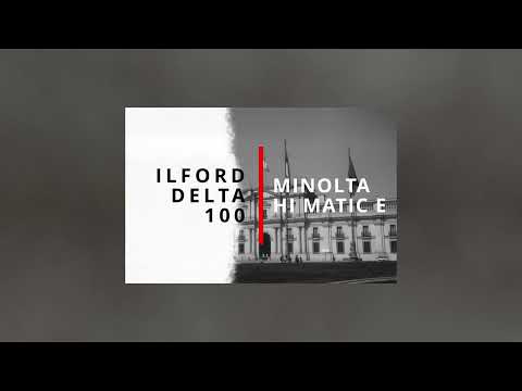Minolta Hi Matic E - ILFORD Delta 100  - Fotografia Analogica