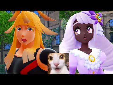 Jacinthe and Ivor sharing zero braincells