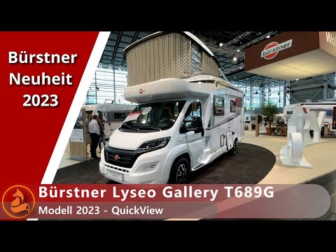 Bürstner Lyseo Gallery T689G - 2023 🦊 Neuheit - aufblasbarer Alkoven - UHB