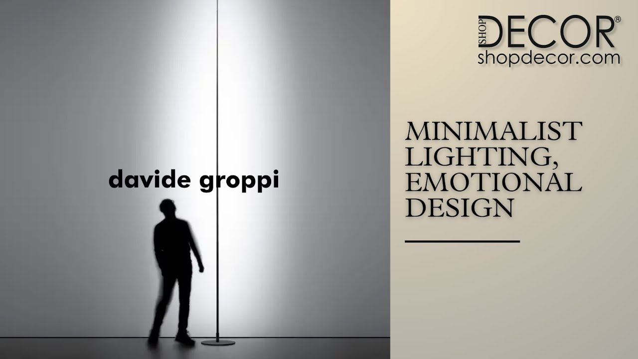 SHOPDECOR | 💡 Davide Groppi: Minimalist Italian Lighting That Transforms Spaces! ✨