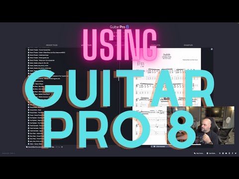 Using Guitar Pro 8