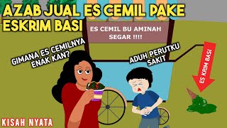 Download lagu AZAB JUAL ES CEMIL PAKE ESKRIM BASI! COCO MEONG EPISODE 187! | SINETRON AZAB mp3