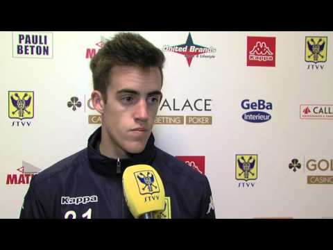 Reactie Mathias Schils na 1/16e finales Croky Cup. STVV - BOCHOLT