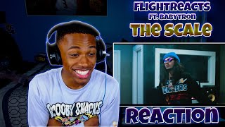 A CRAZY DUO😨!!!! Flight Ft. Babytron - The Scale (Official Music Video) | REACTION