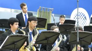 Jumpin' at the Woodside, by Count Basie/arr. Rich DeRosa