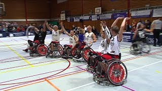 preview picture of video 'Großer Schritt in Richtung Klassenerhalt: Roller Bulls besiegen Heidelberg'