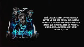 Amenazzy X Myke Towers X Wiz Khalifa, Jalapeño Remix (Video Letra)