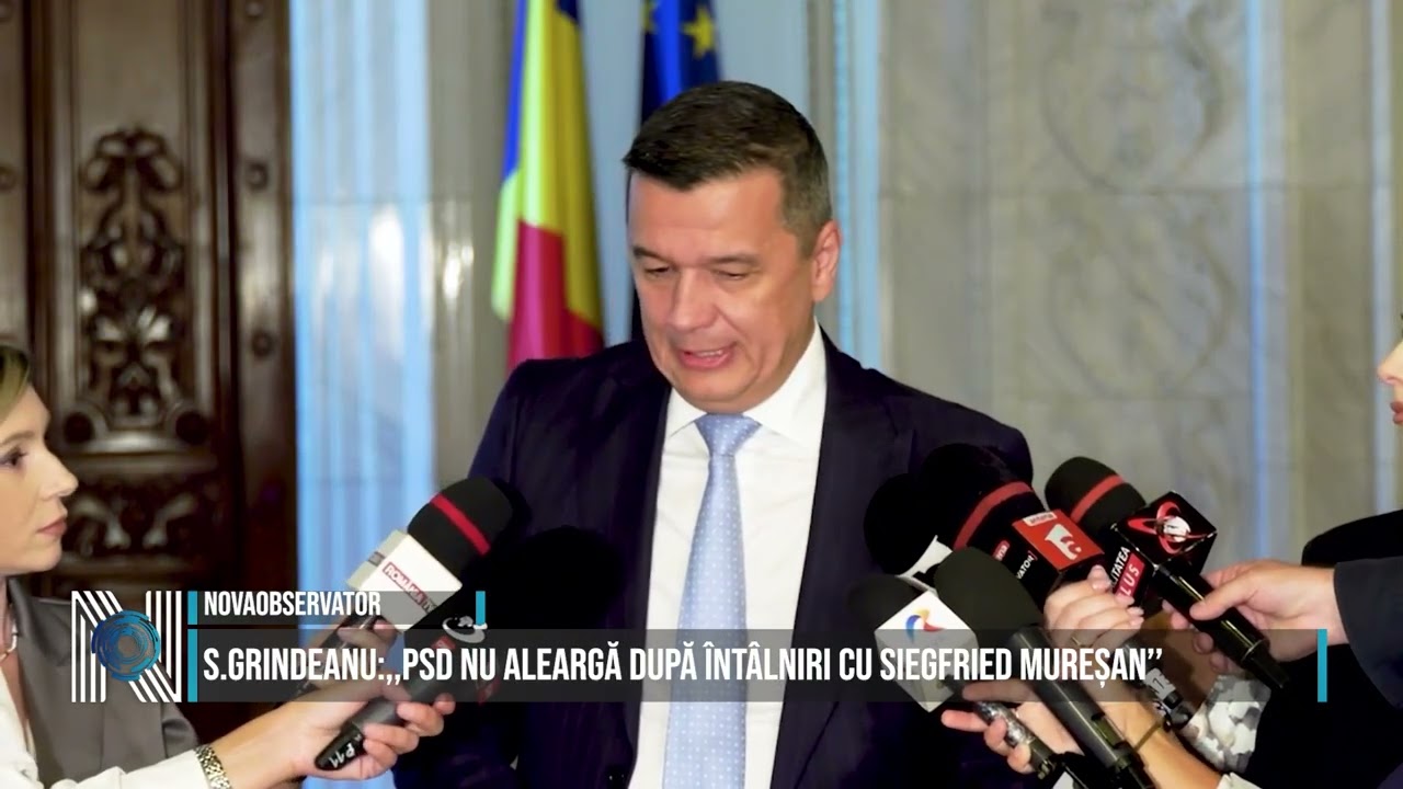S.GRINDEANU:,,PSD NU ALEARGĂ DUPĂ ÎNTÂLNIRI CU SIEGFRIED MUREȘAN’’