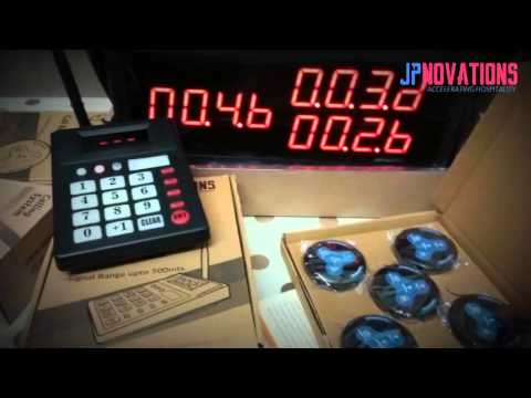 LED Display Receiver ( Wireless Waiter Calling System)