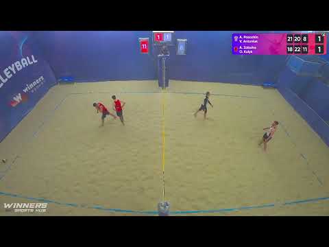 16:55 A. Pasazhin / V. Antoniuk - A. Zabuha / O. Kulyk 20.03.2023 | Winners Beach Volleyball