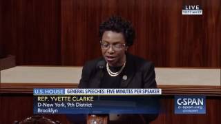 Congresswoman Clarke Reads Letters from Brooklyn Students on Welcoming a Stranger 