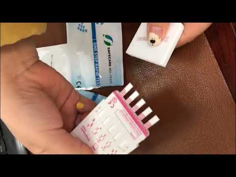 5 Panel Drug Test Device