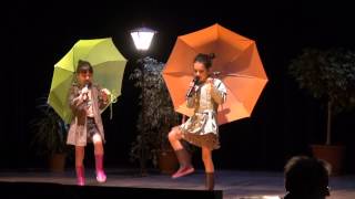 Marie et Héloïse : La gadoue - Spectacle "Tous en choeur" à Charlieu, fév 2013