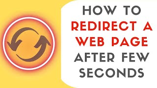 redirect webpage in javascript after few 