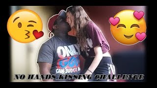 NO HANDS KISSING CHALLENGE