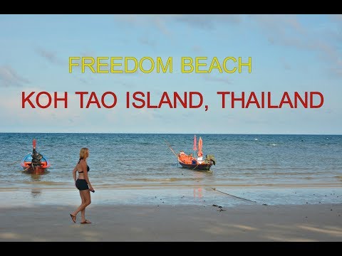 Freedom Beach Koh Tao Island Thailand | Quite and Clear Water