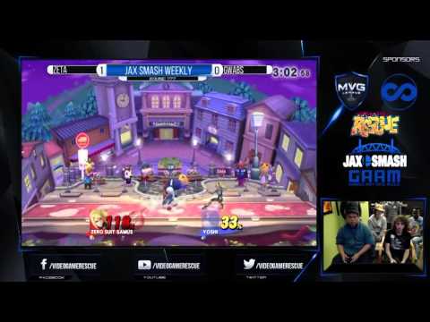 JSW 2/25/16 - Zeta(ZSS) Vs. Gwabs(Yoshi) WS
