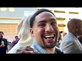 DANNY GARCIA TELLS GERVONTA RESPECT BERNARD HOPKINS THE LEGEND AFTER HEATED WEIGH IN