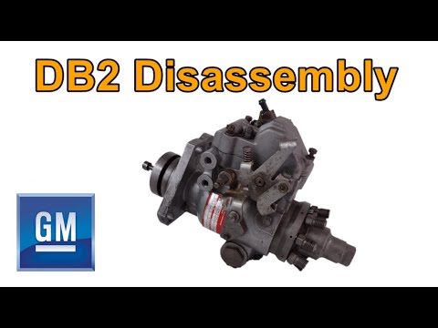 DB2 diesel injection pump tear down