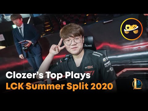 T1 Clozer Montage: Top LCK's debut BEST PLAYS & HIGHLIGHTS | LoL LCK Summer 2020 | T1 클로저 이주현  몽타주