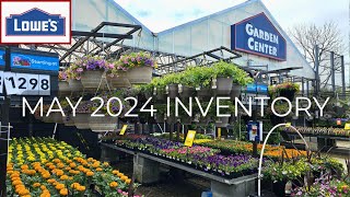 NEW ARRIVALS Lowes Garden Center Inventory May 2024 Sale on Annual Hanging Baskets! New Perennials!