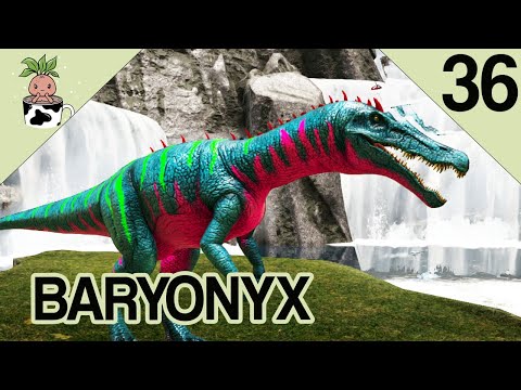 Baryonyx Taming   - [Ark Fjordur Ep 36]
