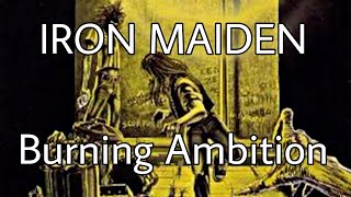 IRON MAIDEN - Burning Ambition (Lyric Video)